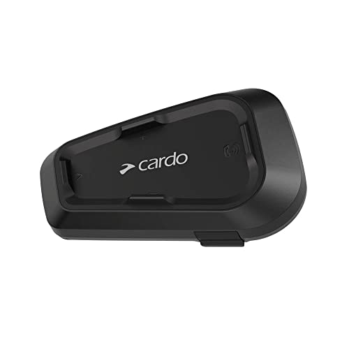 Cardo Spirit Motocicleta 2 Vías Bluetooth Sistema De Comunicación Auriculares, Negro, Doble, Set de 2