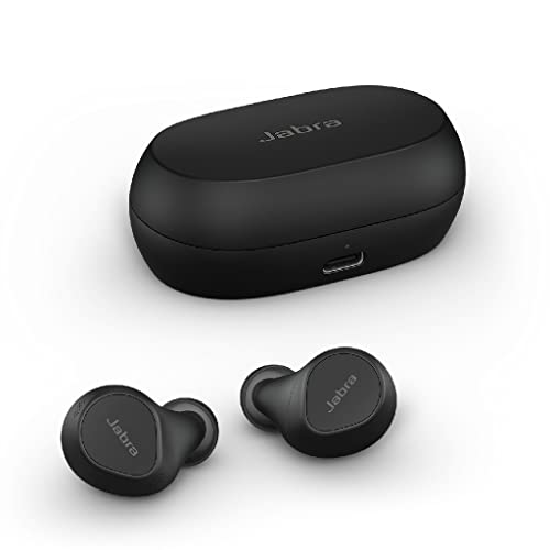 Jabra Elite 7 Pro Bluetooth In-Ear - Auriculares inalámbricos True Wireless con cancelación activa del ruido ajustable, diseño compacto - Jabra MultiSensor Voice para llamadas claras - Negro