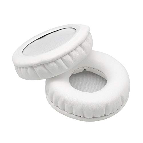 YunYiYi 1 par de almohadillas de repuesto para orejas, fundas de repuesto compatibles con auriculares inalámbricos Jabra Revo con Bluetooth en la oreja (blanco)