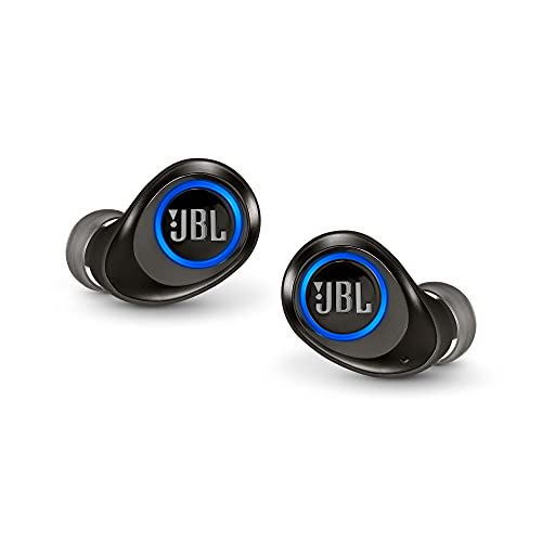 JBL Free X - Auriculares inalámbricos con Bluetooth y cancelación de ruido, JBL Signature Sound, 24 h de música continua y estuche de carga inteligente, negro