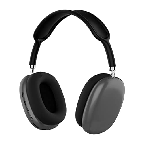 Onseuk Música Auriculares Bluetooth P9 Auriculares inalámbricos HiFi estéreo con micrófono Auriculares Deportivos Auriculares inalámbricos para portátil (Negro)