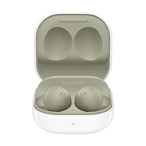 SAMSUNG Galaxy Buds2 - Auriculares Bluetooth, Inalámbricos, Cancelación de Ruido, Estuche de Carga, Calidad de Sonido, Resistentes al Agua, Color Verde (Version ES)