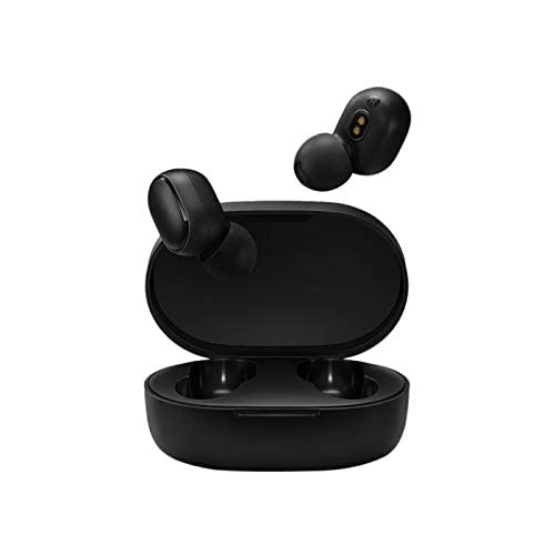 Xiaomi Redmi Airdots Bluetooth 5.0 Auricular Auriculares Inalámbricos con Caja de Carga de 300 mAh Sonido Estéreo Verdadero Mini Auriculares Inalámbricos IPX4 Control de Micrófono a Prueba de Sudor