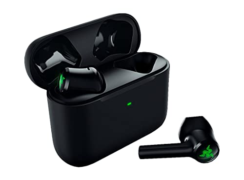 Razer Hammerhead True Wireless X - Auriculares inalámbricos (in-ear, latencia ultrabaja, aplicación móvil, diafragma de 13 mm, Bluetooth 5.2 con emparejamiento automático) Negro