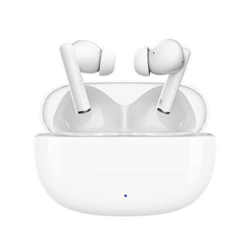 HONOR Choice Earbuds X3, Auriculares Inalambricos Bluetooth 5.2 con Micro, 40DB Auriculares Cancelacion Ruido, 36H Cascos Inalambricos Bluetooth, IP54 Auriculares Inalámbricos, Blanco