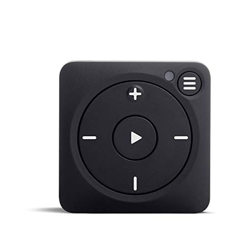 Mighty Vibe Reproductor de Música de Spotify Connect y Amazon Music - Negro - Reproductor Multime-Dia Digital - con Clip - para Auriculares Inalámbricos y Cableados - Deja en Casa tu Móvil