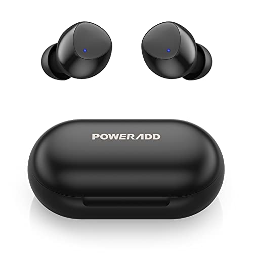 S10 Wireless In Ear HiFi Bluetooth Headphones, Auriculares inalámbricos con micrófono, IPX8, Impermeable, Bluetooth 5.0, Smart Touch, 20 horas de vida