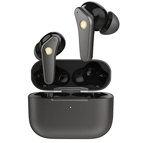 DSXZM Auriculares inalámbricos, Auriculares Bluetooth, Bajo de Profundidad de la Prima de Sonido inmersivo, Control táctil, Carga USB-C, 10H Playtime, para iPhone, Android, WP