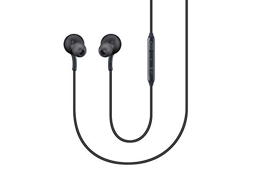 Excellent Accessories-AKG - Auriculares con micrófono para Samsung Galaxy S8 y S8 Plus, negro [eo-ig955]