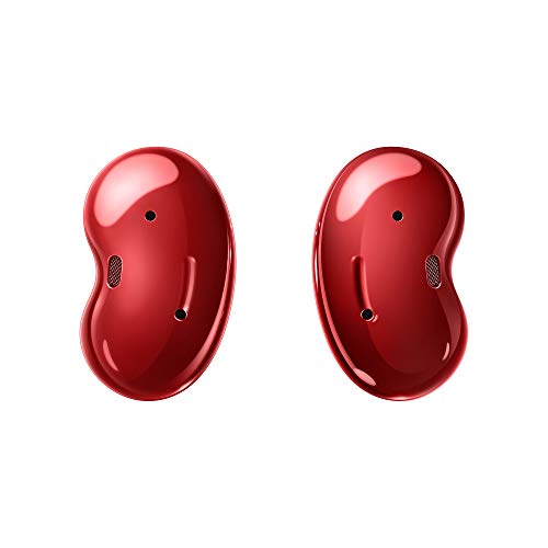 Samsung Galaxy Buds Live, auriculares Bluetooth inalámbricos con cancelación de ruido (ANC), ajuste cómodo, batería de larga duración, auriculares inalámbricos en rojo