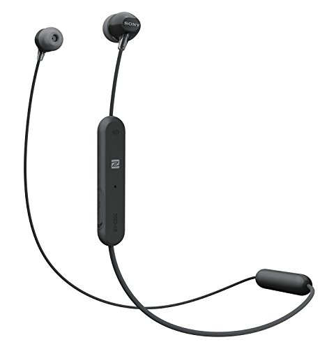 Sony WI-C300, Auriculares, Inalámbrico, Tamaño Único, Negro