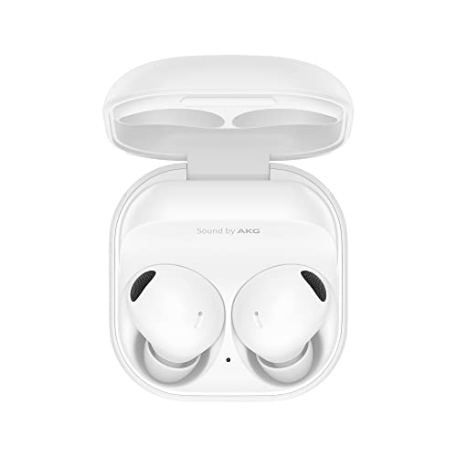 Samsung Galaxy Buds2 Pro, Auriculares Bluetooth, True Wireless, Cancelación de Ruido, Estuche de Carga, Sonido de Calidad, Resistentes al Agua, Blanco