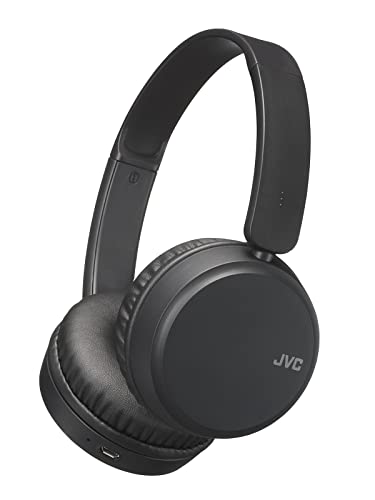 JVC HA-S35BT - Auriculares (Inalámbrico, Diadema, Binaural, Supraaural, 20 - 20000 Hz, Negro)