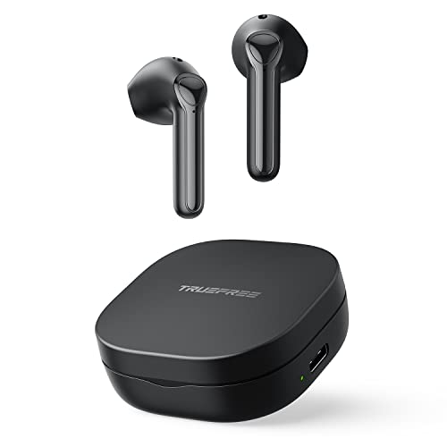 truefree Auriculares Bluetooth A1 Auriculares Inalambricos HiFi Bluetooth 5.0 20 Horas de Reproducción con Sensor Táctil Modo de Juego Diseño Ergonomico para iPhone Andriod Negro