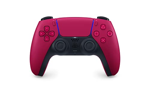 PlayStation 5 - Mando Inalámbrico DualSense Cosmic Red | Mando Original Sony para PS5 con Retroalimentación Háptica y gatillos Adaptativos - Color Rojo