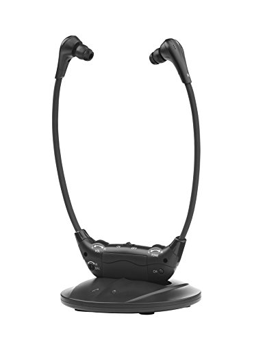 One For All HP1040 Binaural Estetofónico Negro auricular con micrófono - Auriculares con micrófono (TV, 80 dB, 0,1 W, Binaural, Estetofónico, Negro)