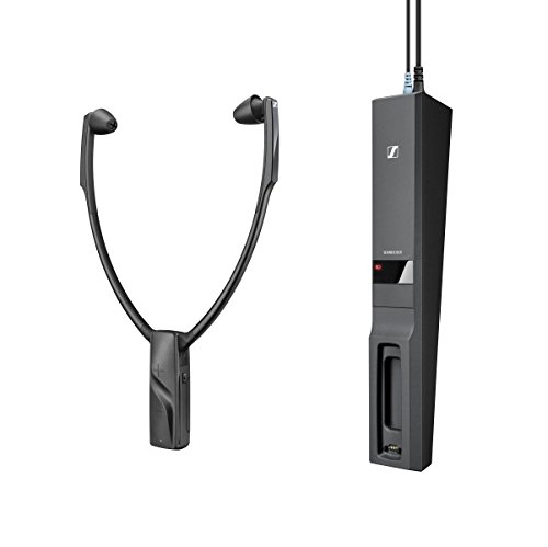 Sennheiser Auriculares Inalambrico RS 2000 TV de radiofrecuencia con Receptor y emisior, Tipo Formato stetoclip