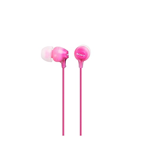 Sony MDR-Ex15Lp - Auriculares In-Ear, Rosado, 15 X 11 X 3 cm