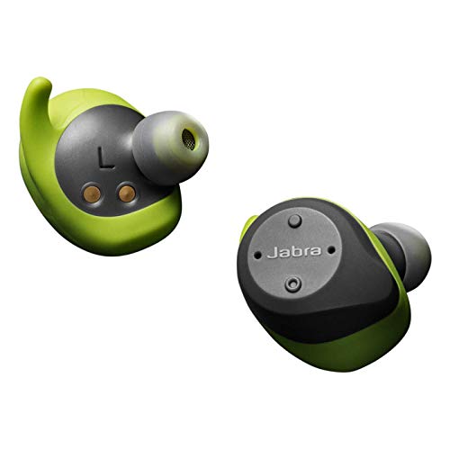 Jabra Elite Sport – Auriculares Deportivos Inalámbricos, Verde/Gris