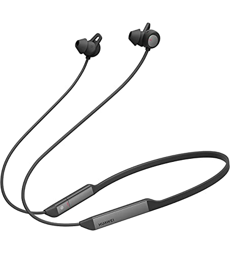 Huawei FreeLace Pro - Auriculares inalámbricos con Cancelación de ruido activa con el innovador Huawei Dual-mic, Bluetooth, 24 Horas de reproducción, Negro