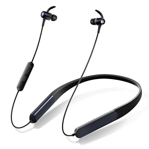 TONEMAC Auriculares inalambricos Bluetooth N20 audífonos Inalámbricos IPX7 Hi-Fi Sonido Estéreo 120h de batería Cascos inalambricos, audifonos inalambricos con ENC Cancelación de Ruido Micrófono