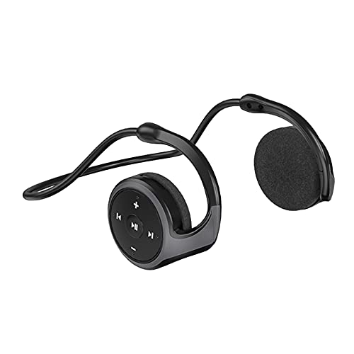 C-LARSS A23 TWS Bluetooth 5.0 Auriculares Inalámbricos Radio FM Tarjeta TF Auriculares Deportivos Estéreo Gancho para La Oreja para Android Negro