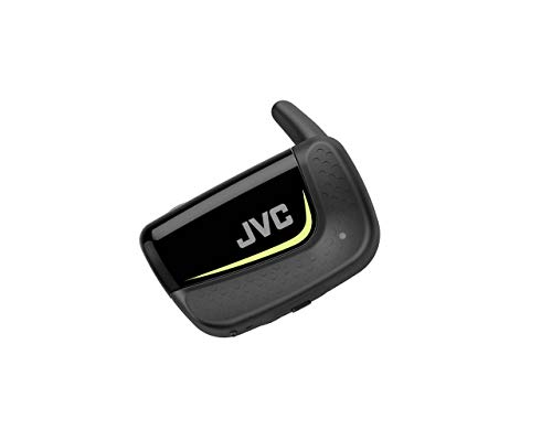 JVC Auriculares True Wireless HA-ET90BT. Cascos Inalámbricos con máximo de 9 Horas de Batería. Resistencia al Agua. Control de Volumen y Llamadas. Incluye Estuche de Carga. Color Negro.