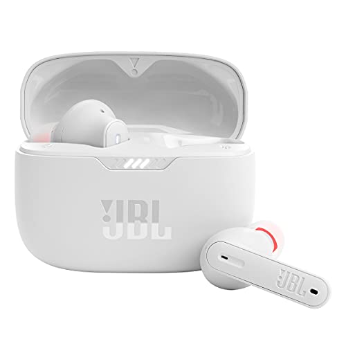 JBL Tune 230NC TWS True Wireless - Auriculares intraurales con cancelación de ruido, color blanco