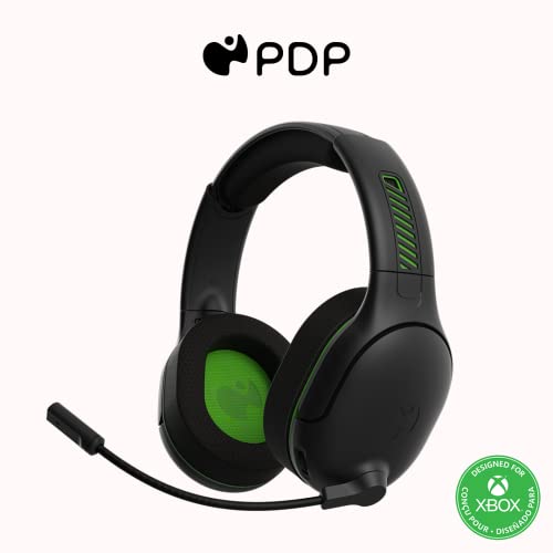 PDP AIRLITE PRO WIRELESS auricular BLACK for Xbox Series X|S, Xbox One, Officially Licensed