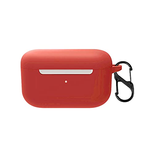 Funda Protectora De Silicona Portátil Para Auriculares Inalámbricos Bluetooth, Compatible Con Amazon Echo Buds (2ª Generación), A Prueba De Sudor, Resistente A Los Arañazos Y Lavable(Red)