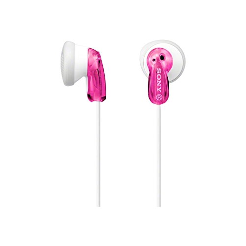 Sony MDRE9LPP - Auriculares de botón, Blanco y Rosa, 5