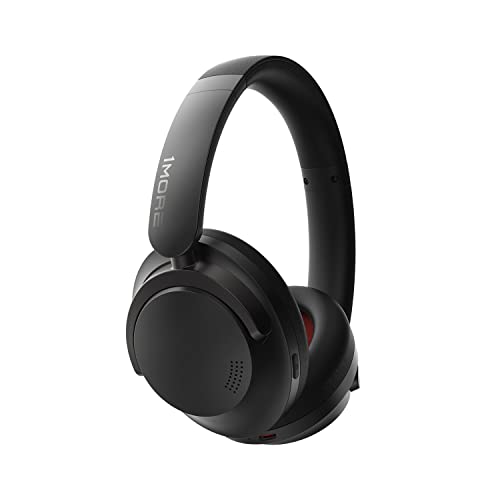 1More SonoFlow Auriculares Inalámbricos con Cancelación Activa de Ruido, 70H Cascos Inalámbricos Bluetooth, Auriculares Supraaurales con LDAC y 12 Modos EQ, Modos Varios, Cómodos y Plegables, Negro