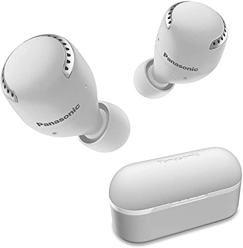 Panasonic RZ-S500WE-W - Auriculares True Wireless Inalámbricos con Sensor Táctil (Batería Larga Duración y Antena Compatible con Asistentes de Voz) Blanco