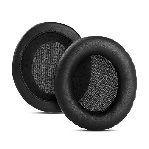 1 par de almohadillas de repuesto negras para auriculares LEVIN inalámbricos Bluetooth HB-01