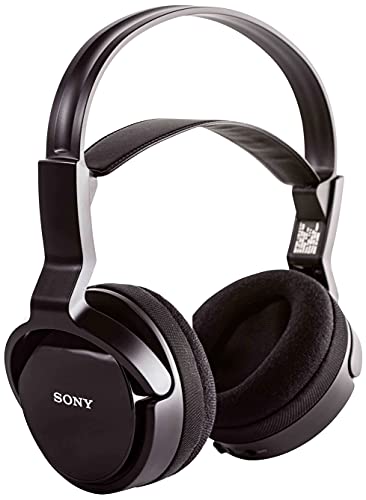 Sony MDR-RF811RK - Auriculares de Diadema Cerrados Inalámbricos, Negro