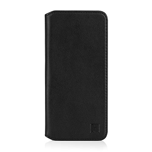 32nd Classic Series 2.0 - Funda Tipo Libro de Piel Real para Samsung Galaxy A50 (2019), Carcasa de Cuero Premium diseñada con Cartera, Cierre Magnetico y Soporte Integrado - Negro