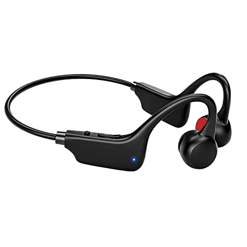 VALORCASA Auriculares de Conducción Ósea, Auriculares Inalámbricos Bluetooth V5.0 de Conducción Ósea con Micrófono Auriculares Deportivos con Bluetooth Distancia de transmisión 10-15M