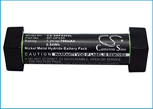 CS-SRF820SL Baterías 700mAh Compatible con [Sony] BF-TDSY, MDR-DS3000, MDR-DS4000, MDR-IF140, MDR-IF140K, MDR-IF240R, MDR-IF240R?K, MDR-IF240RK, MDR-IF3000, MDR-IF540R, MDR-IF540RK, MDR-RF800R, MDR-R