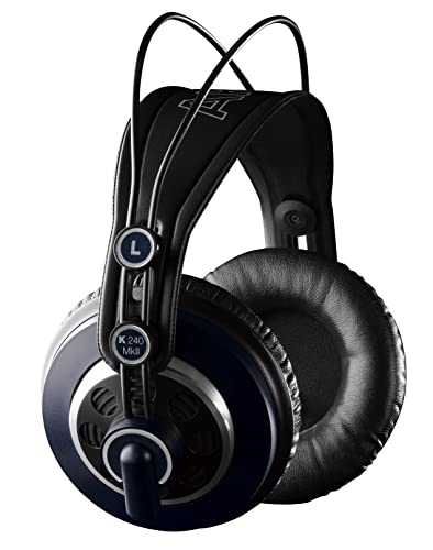 AKG K240 MKII - Semi Open - Auriculares de diadema semi-abiertos, color negro