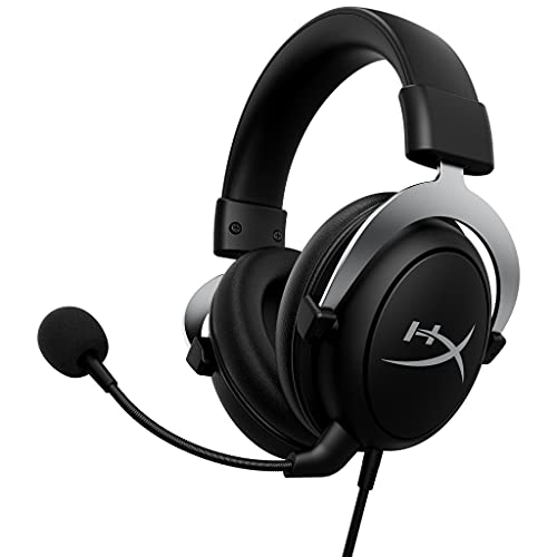 HyperX CloudX – Auriculares con licencia oficial de Xbox, Compatible con Xbox One y Xbox Series X|S, Espuma viscoelástica, Micrófono con cancelación de ruido extraíble