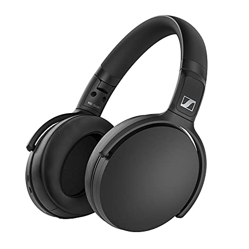 Sennheiser Auricular HD 350BT Wireless Plegable, Alrededor de la oreja, Negro