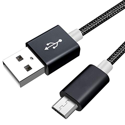 Cable de carga USB de repuesto para auriculares inalámbricos Bose QC35 QuietComfort 35 II/SoundLink Around-Ear inalámbricos II (1,5 m), color negro