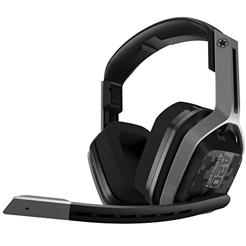 ASTRO Gaming A20 Auriculares inalámbricos Call of Duty, Astro Audio, Dolby Atmos, 15hrs de batería, Resistente, 5.8 GHz inalámbricos, para Xbox Series X|S, Xbox One, PC, Mac, Switch - Negro/Plata