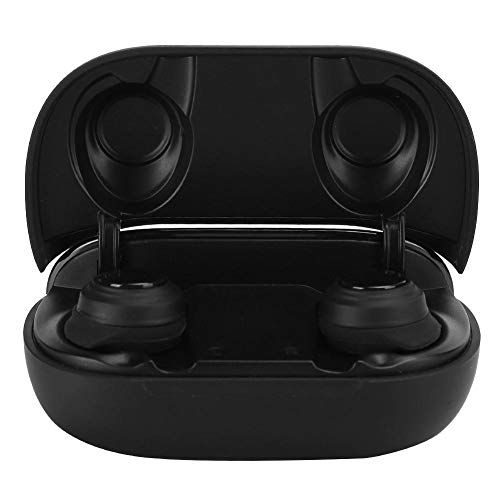 Agatige Auriculares Inalámbricos, X9 Pro Reducción de Ruido Tres Auriculares Inalámbricos True Power Prueba Deportiva Auriculares Bluetooth TWS (Negro)