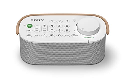 Sony SRSLSR200.CE7 - Altavoz de Mano para TV, Color Blanco