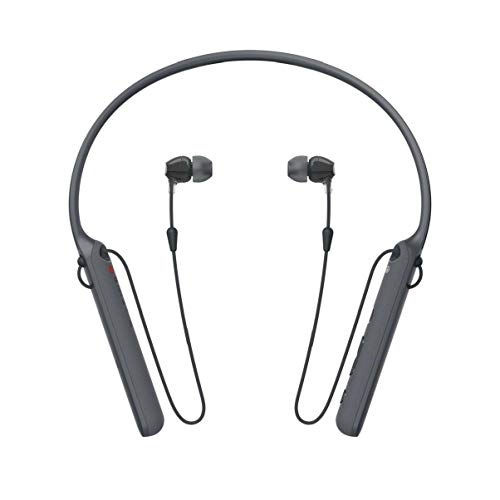 Sony WI-C400 Auriculares intrauditivos inalámbricos con hasta 30 horas de duración de la batería, color negro (renovado)