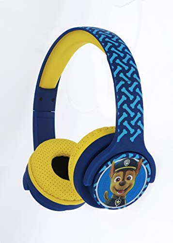 OTL Technlogies Paw Patrol Chase Kids Auriculares inalámbricos, para niños (Producto con Licencia Oficial), Blue