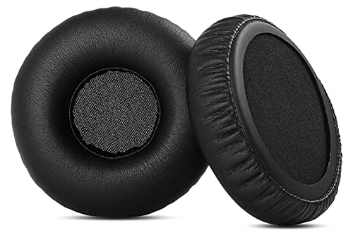 Almohadillas de repuesto profesionales compatibles con auriculares inalámbricos Sony WH-CH510 con piel proteína más suave/espuma viscoelástica