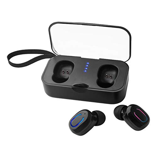 Auriculares inalámbricos, Bluetooth 5.0, estéreo, para Samsung S10 Negro