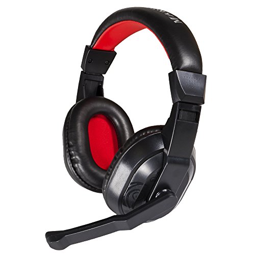 MARSGAMING Mars Gaming MRH0, Cascos Gaming+Micro, Altavoces 40mm, Cancelación Ruido, Negro